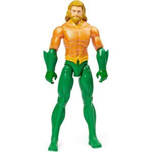 DC Aquaman 12" Action Figure By Spin Master Green and Gold Suit